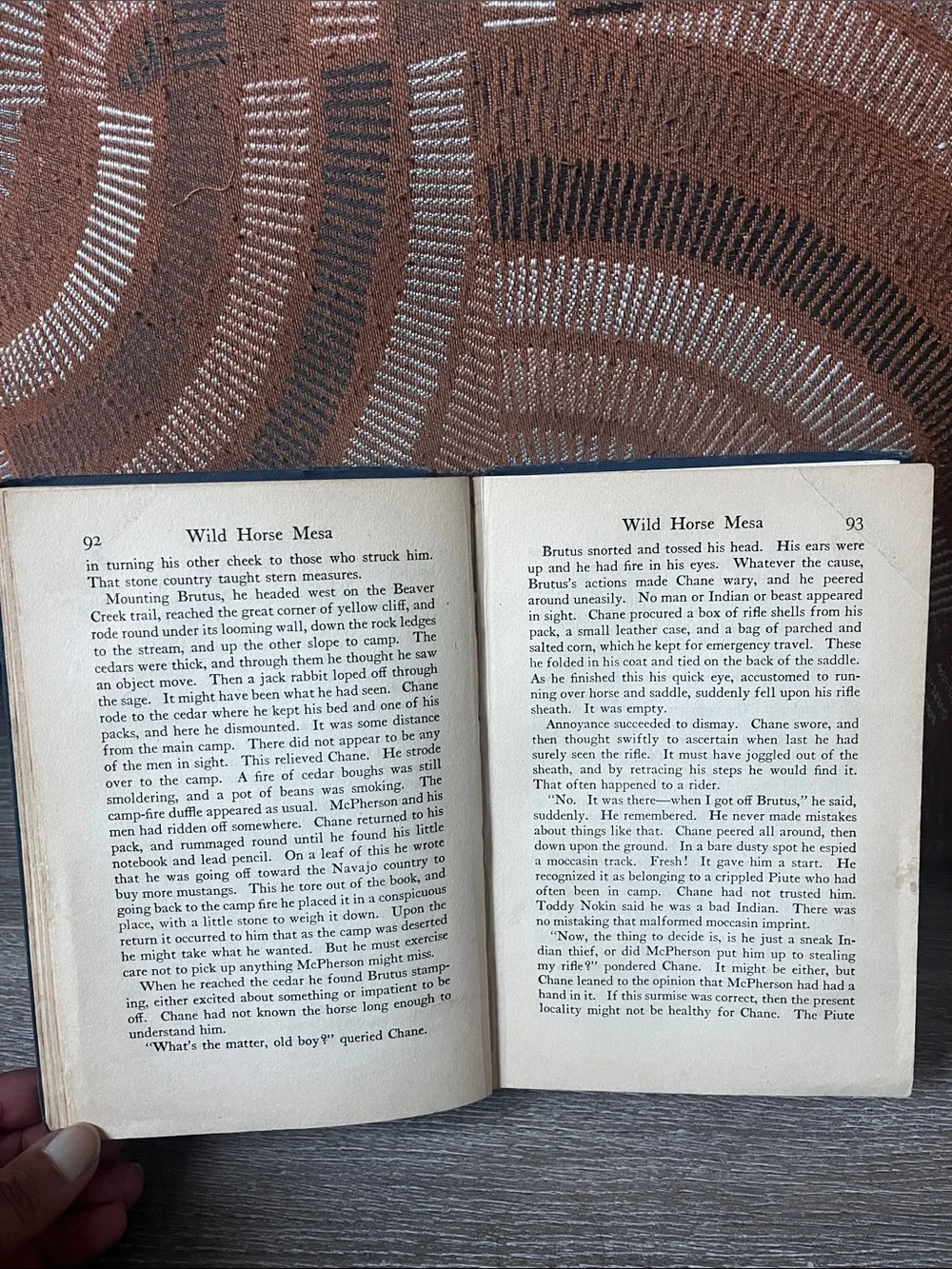 Wild Horse Mesa by Zane Grey 1924